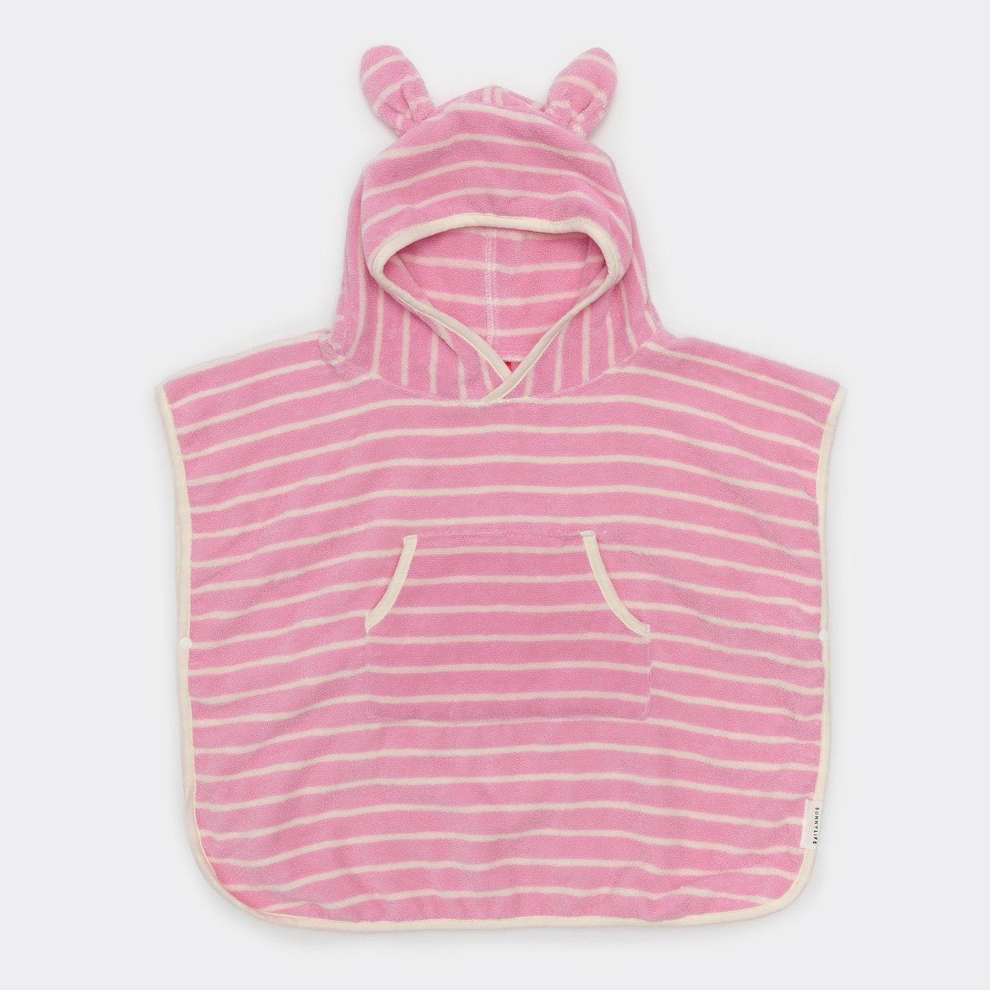 Towel K Hooded Cotton Candy Pink