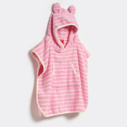 Towel K Hooded Cotton Candy Pink