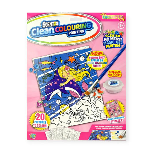 Scentos Clean Colouring Painting - Enchanted (PACK OF 12)