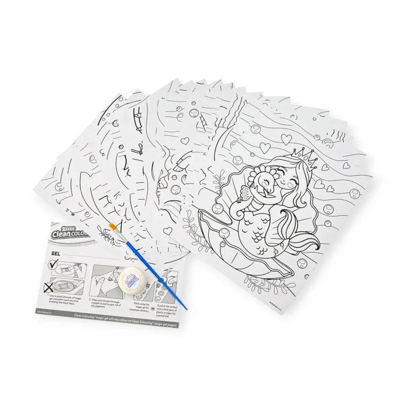Scentos Clean Colouring Painting - Enchanted (PACK OF 12)