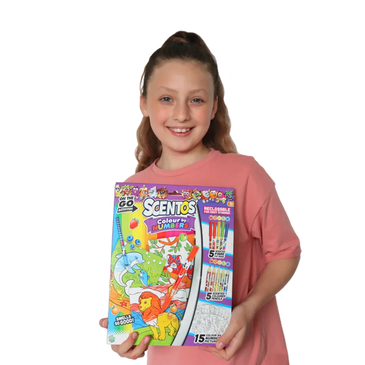 Go Colour By Numbers (PACK OF 12)