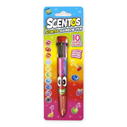 Scentos Scented 10 Colour Rainbow Pen (PACK OF 12)