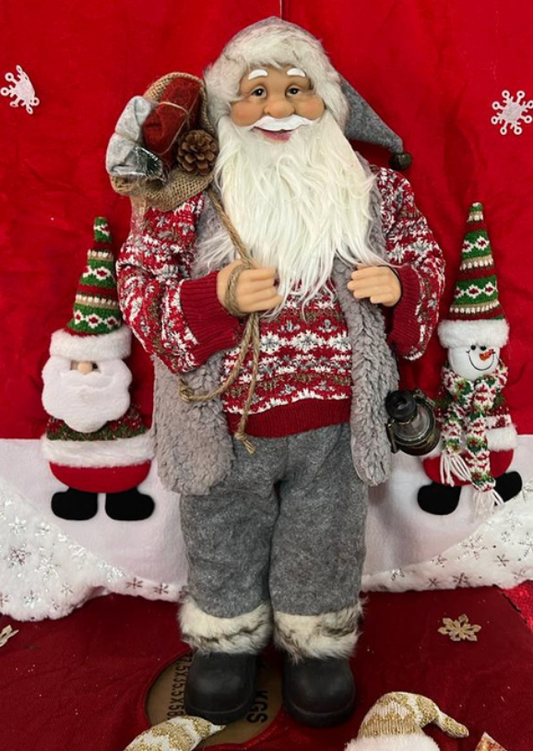 EXCLUSIVE CHRISTMAS SANTA 24 INCH