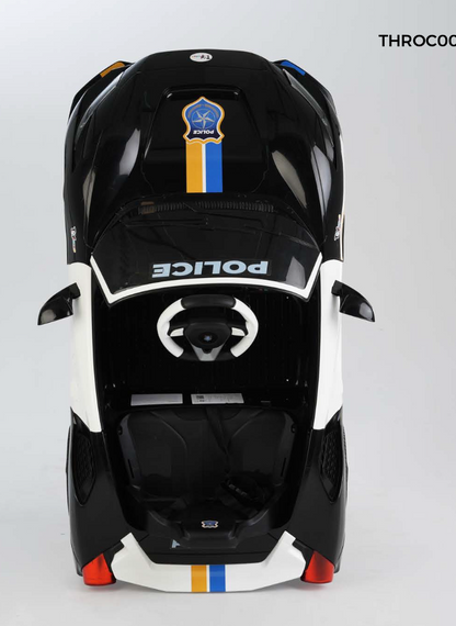 F8 12V Battery Operated Ride-On Car for Kids with Remote Control-POLICE