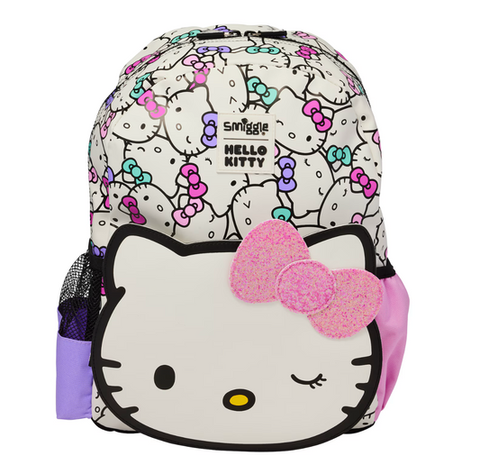 Smiggle Hello Kitty Junior Hoodie Backpack