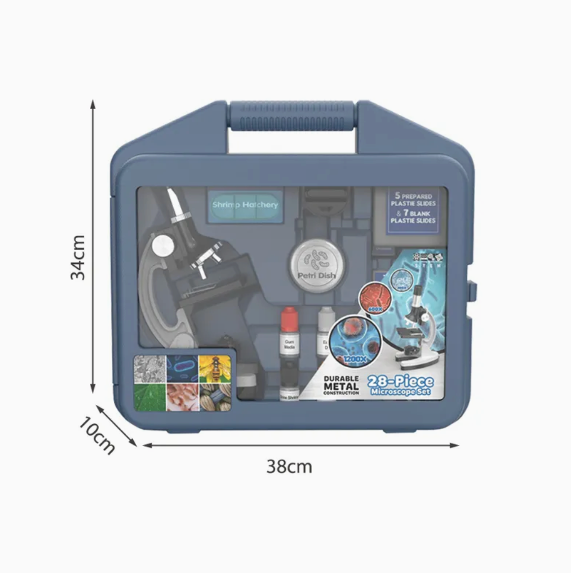 28-pcs Educational Microscope STEM Kit