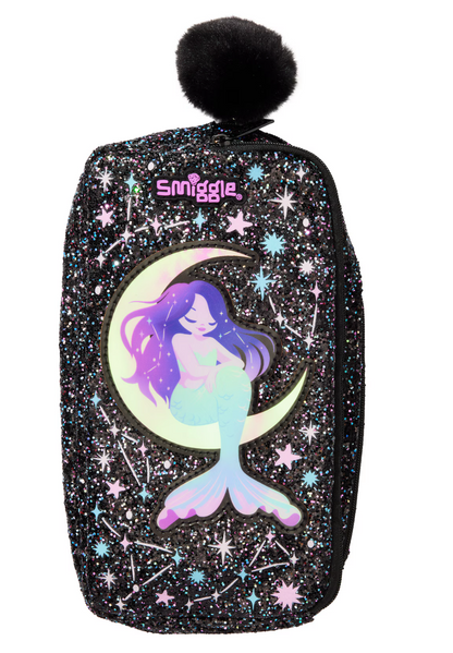 Smiggle Black Mermaid Pouch