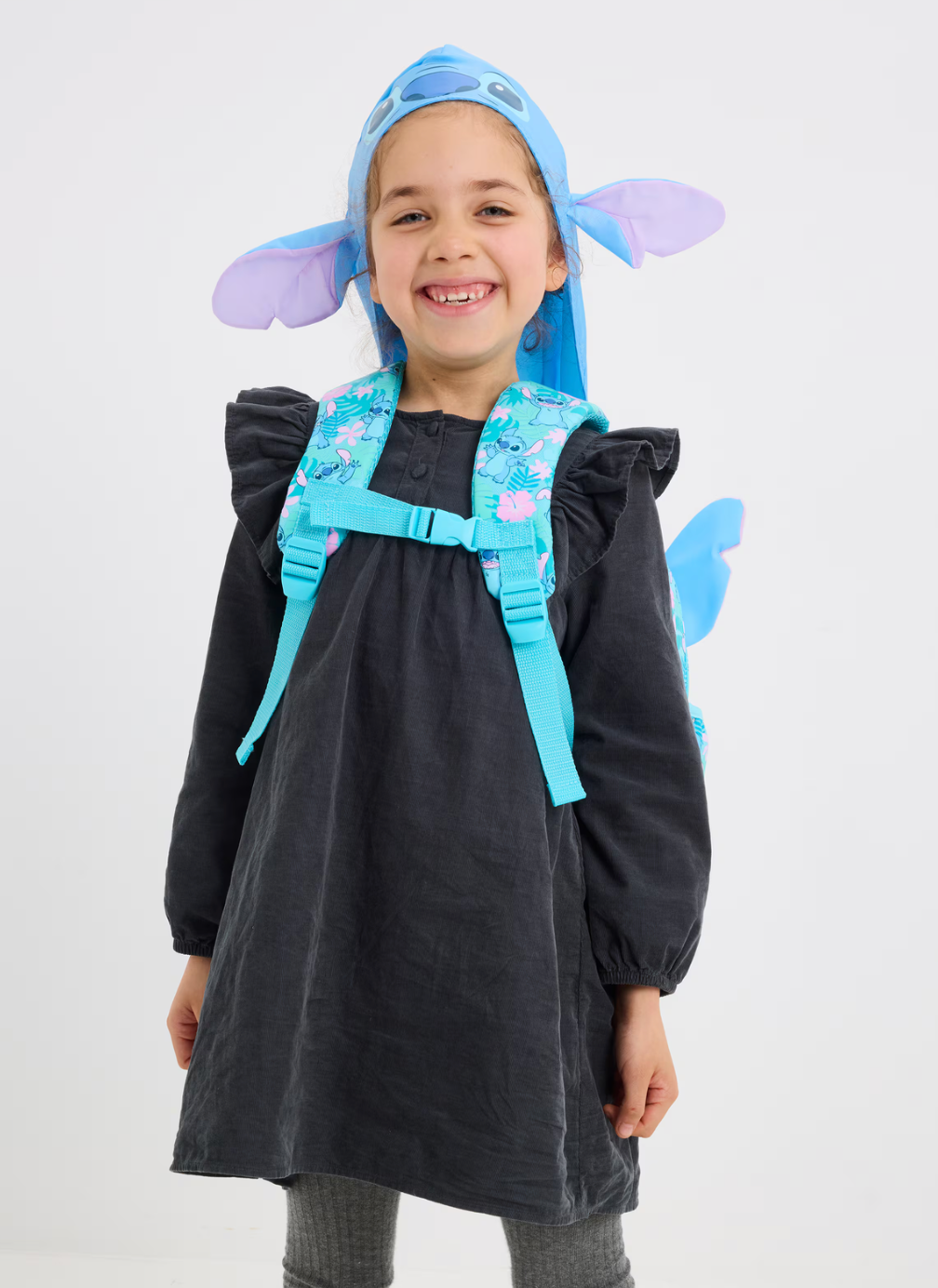 SMIGGLE Stitch Junior Hoodie Backpack , With Hood