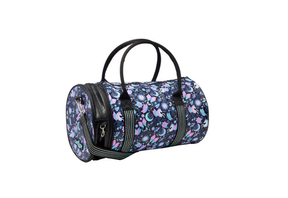Smiggle 2-in-1 Duffel Barrel Bag - BLACK