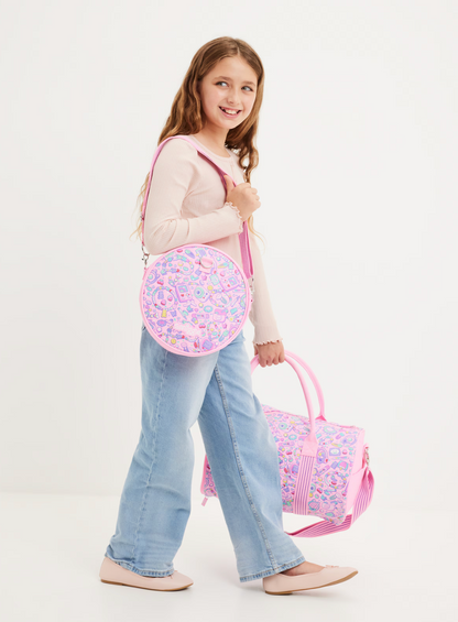 Smiggle 2-in-1 Duffel Barrel Bag - PINK