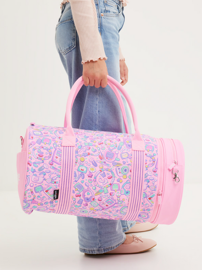 Smiggle 2-in-1 Duffel Barrel Bag - PINK