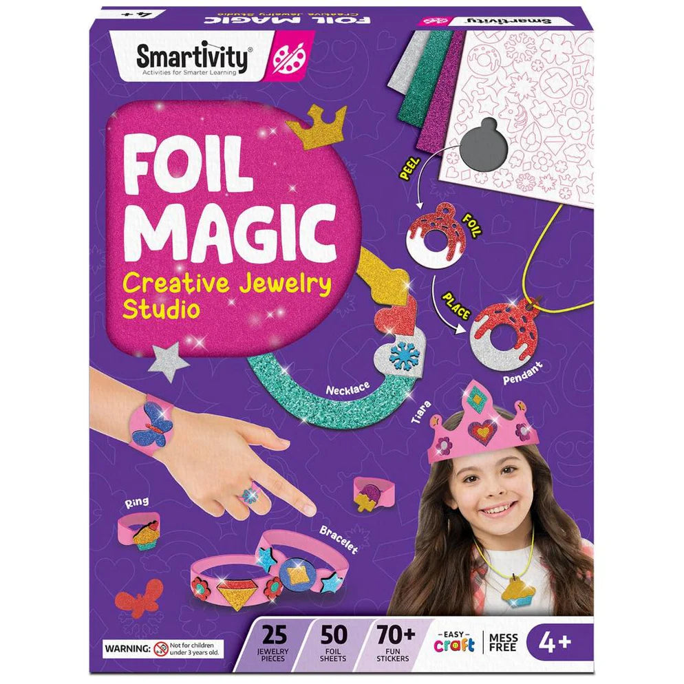 Smartivity Foil Magic - Jewelry Making Kit(PACK OF 6)