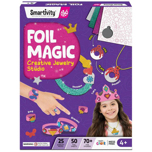 Smartivity Foil Magic - Jewelry Making Kit(PACK OF 6)