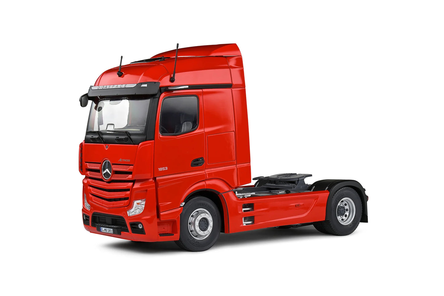 Solido: 20219 Mercedes-Benz Actros Red Die-Cast Scale Model Scale 1:24