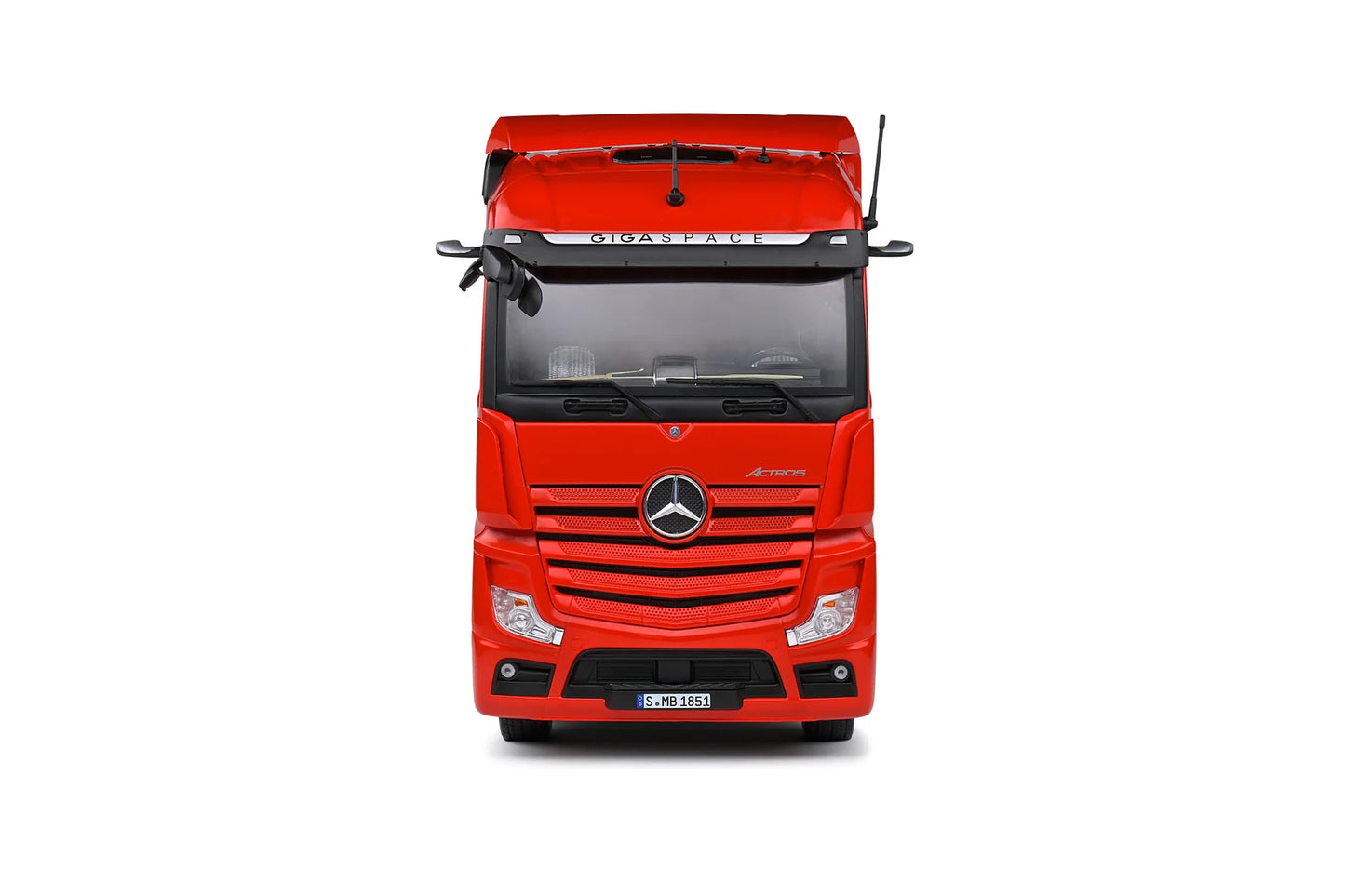 Solido: 20219 Mercedes-Benz Actros Red Die-Cast Scale Model Scale 1:24