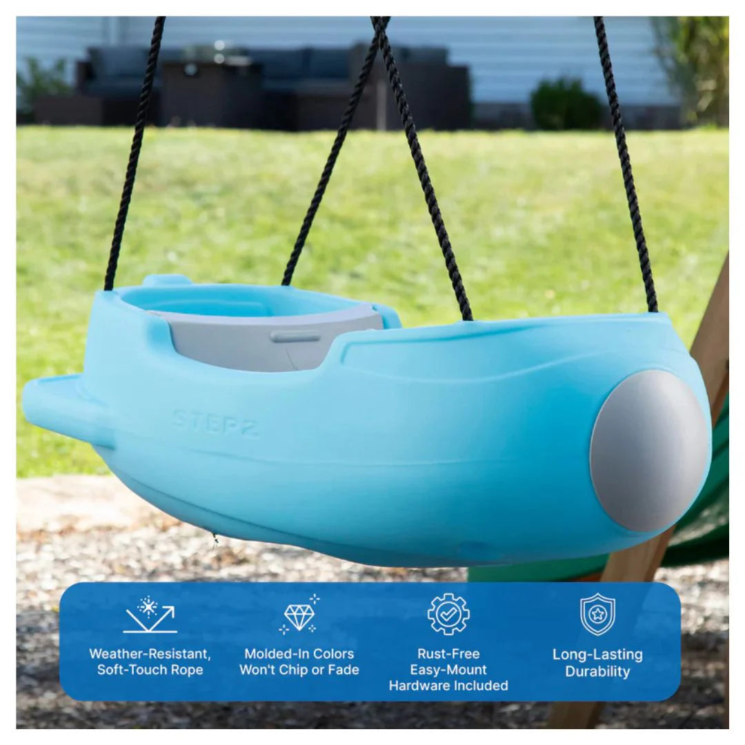 Step2 Rocket Swing For Two Blue