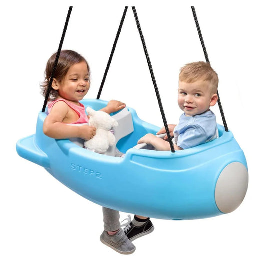 Step2 Rocket Swing For Two Blue