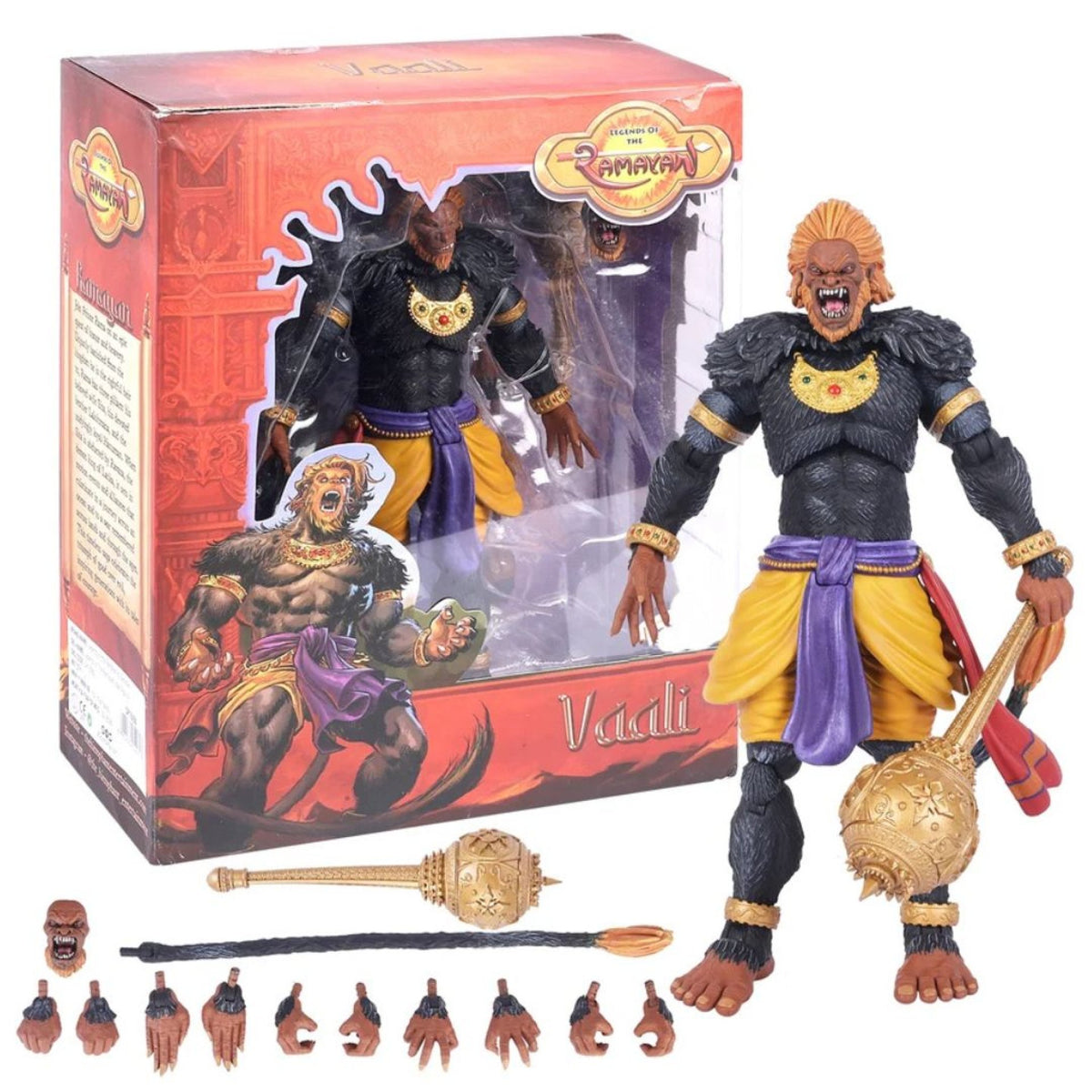 TF Legends of the Ramayan Vaali Action Figure – Mythological Collectible Toy
