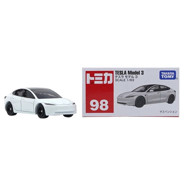 Takara Tomy Tomica Tesla Model 3 1:63