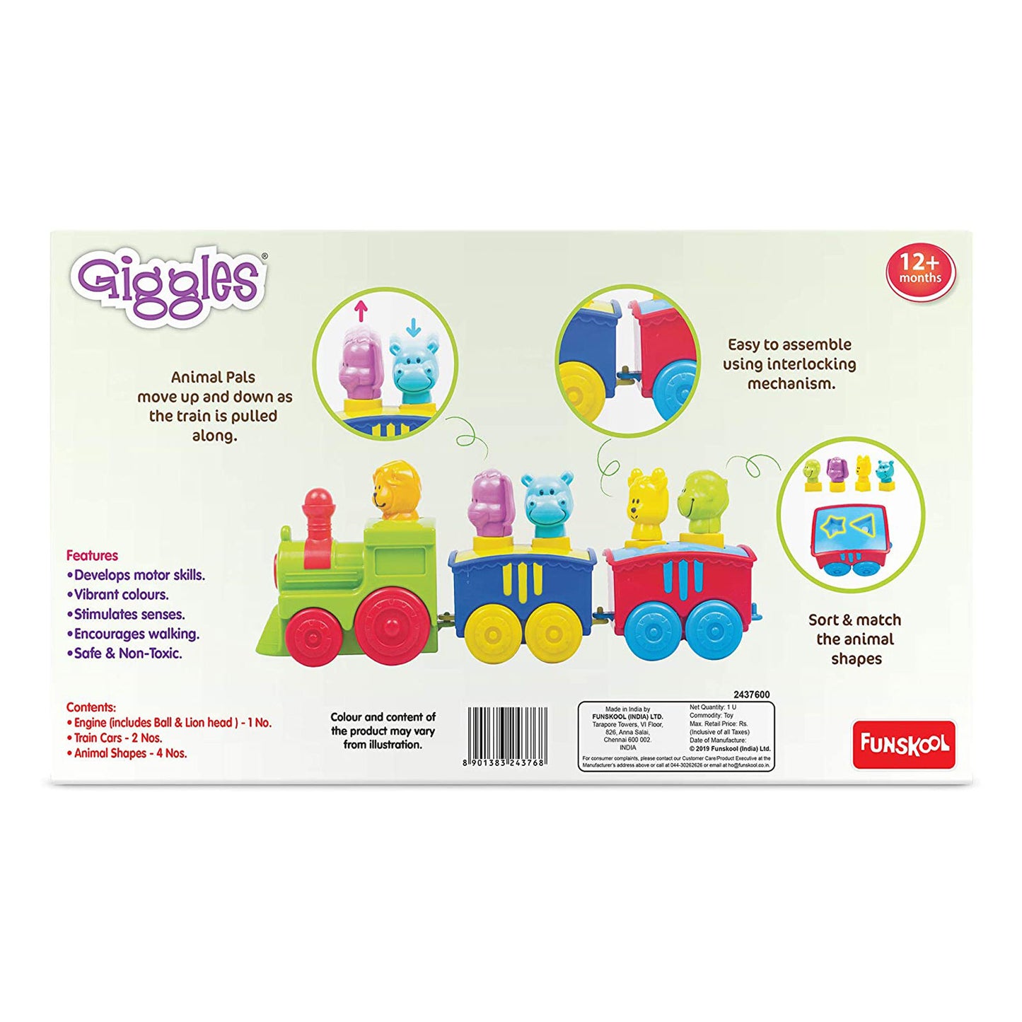 Toy Train (PACK OF 6)