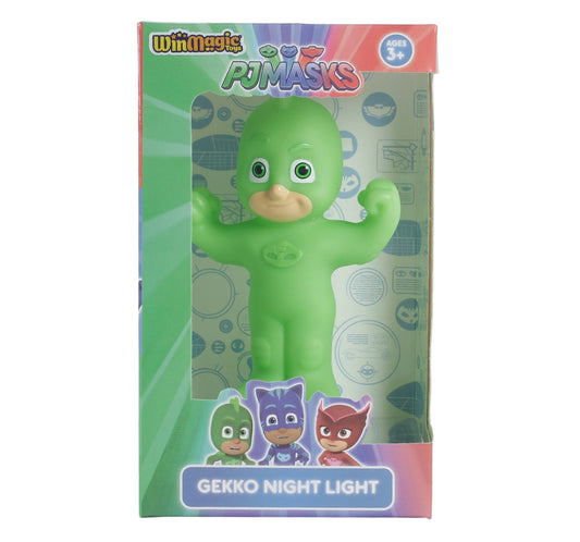 PJ Masks Gekko Night Light for Boys 5+ & Above