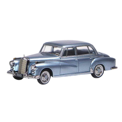 Silver Blue 1959 Mercedes Benz 300D 1:64 Scale Die-Cast Car