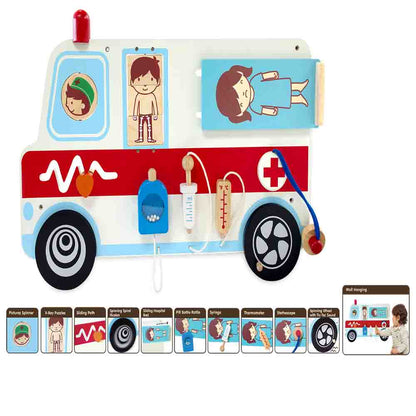Wall Play Board - Ambulance