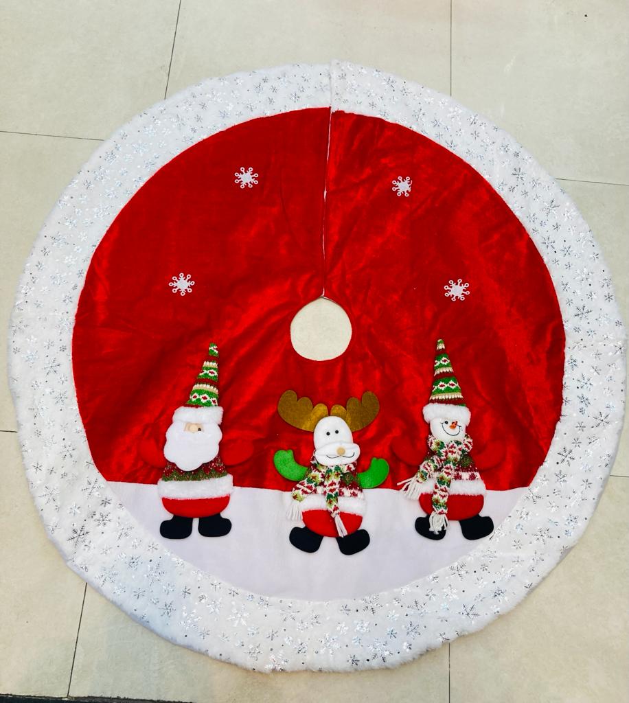 CHRISTMAS TREE SKIRT DIAMETER 1.2 M