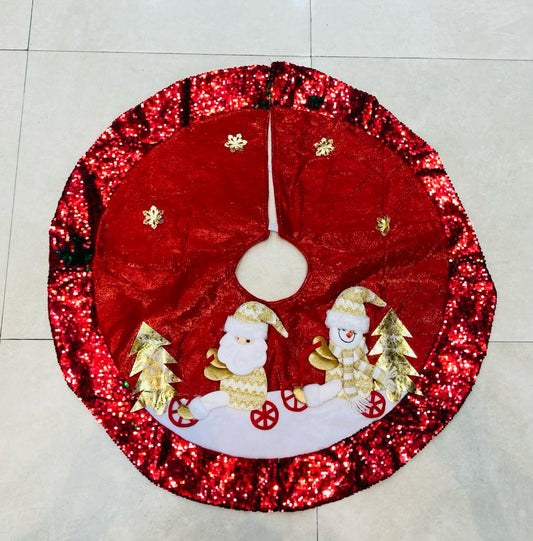 CHRISTMAS TREE SKIRT DIAMETER 90 CM