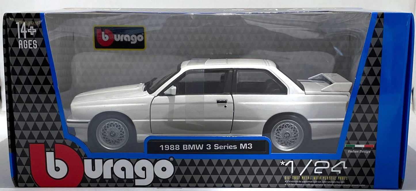 1/24  Burago 1988 bmw 3 series M3