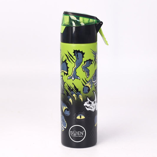 Insulated Stainless Steel Mist / Spray Bottle for kids , 600 ML , DINOSAUR