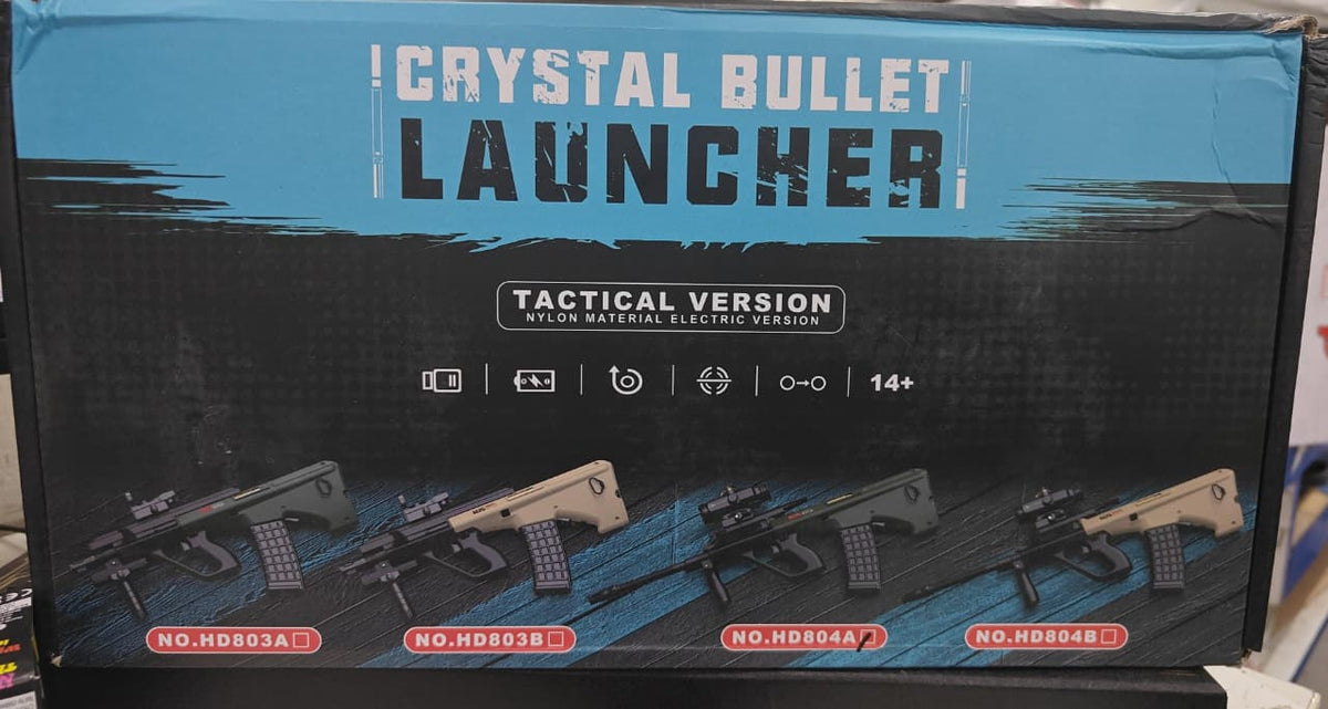 Crystal Bullet Launcher Toy Set