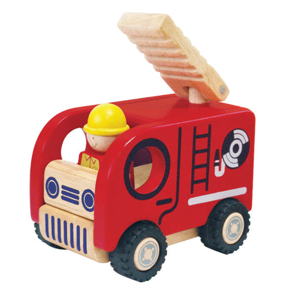 Wooden Fire Engine for kids
