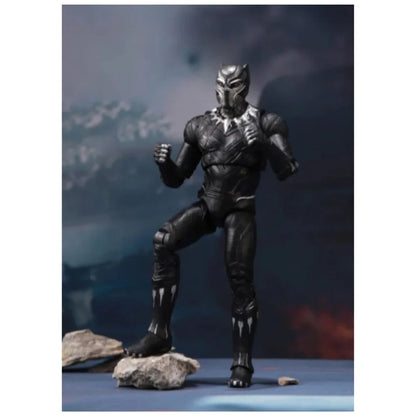 ZD Toys Marvel Series Black Panther With Holder