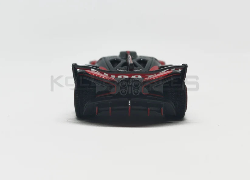 Bburago 1:64 Bugatti Bolide red and Black