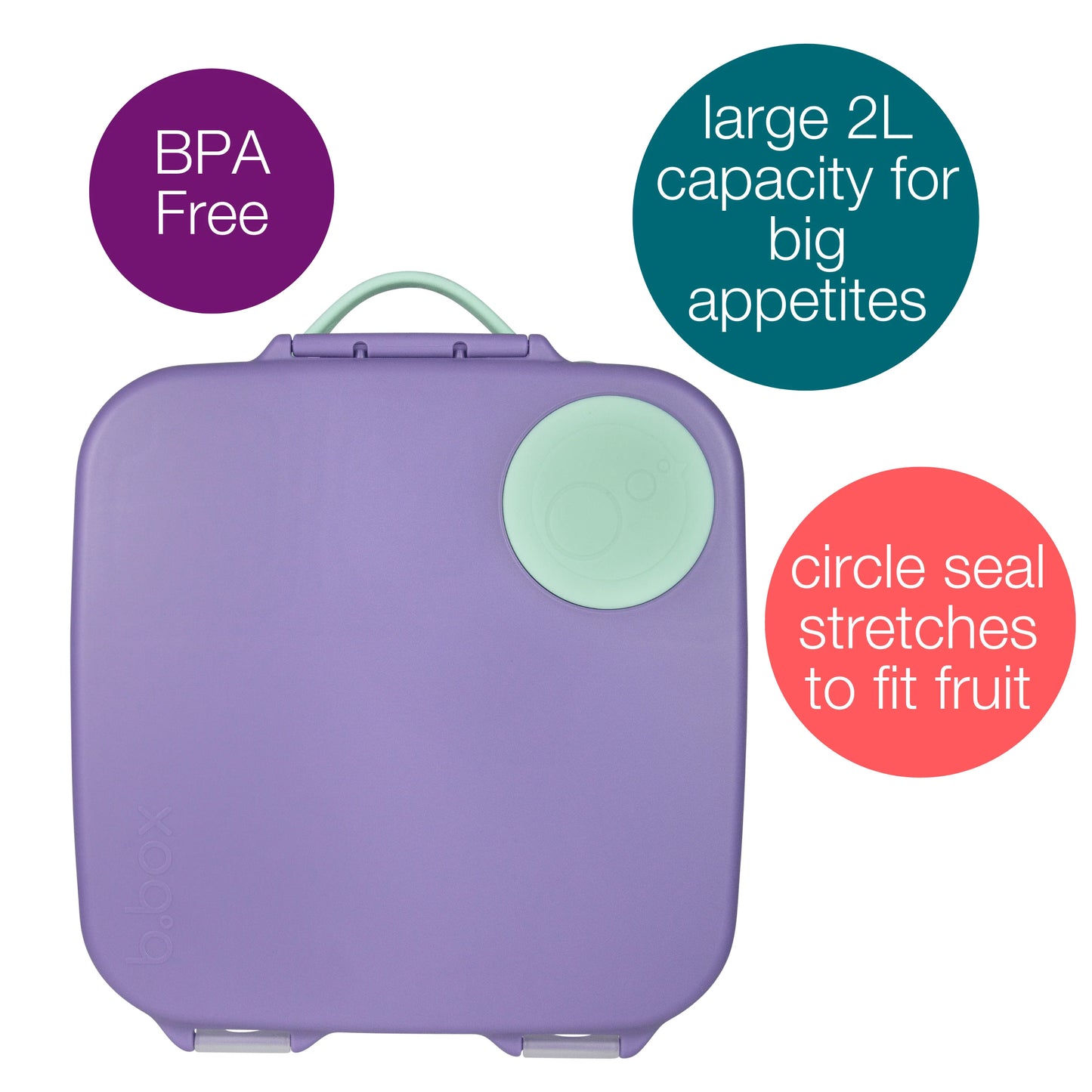 B.Box Lunch Box Lilac Pop Purple sku 400603