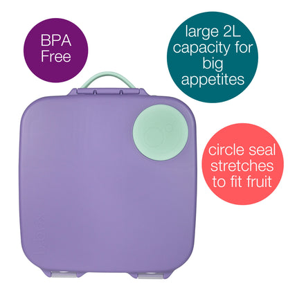 B.Box Lunch Box Lilac Pop Purple sku 400603