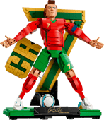 LEGO Editions 43016 Cristiano Ronaldo – Soccer Legend – Football Display Model, 854 Pieces