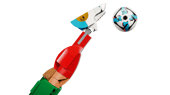 LEGO Editions 43016 Cristiano Ronaldo – Soccer Legend – Football Display Model, 854 Pieces