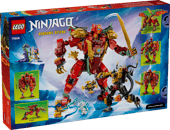 LEGO NINJAGO 71868 Wyldfyre’s Transforming Dragon Mech – 2-in-1 Ninja Dragon & Mech Building Set, 821 Pieces