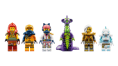 LEGO NINJAGO 71868 Wyldfyre’s Transforming Dragon Mech – 2-in-1 Ninja Dragon & Mech Building Set, 821 Pieces