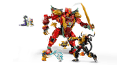 LEGO NINJAGO 71868 Wyldfyre’s Transforming Dragon Mech – 2-in-1 Ninja Dragon & Mech Building Set, 821 Pieces