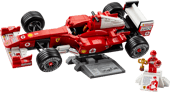 LEGO 11375 Ferrari F2004 & Michael Schumacher – LEGO Icons Formula 1 Model