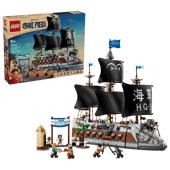 LEGO ONE PIECE 75646 Garp’s Marine Battleship | 1,705 Pieces | Pirate Ship Building Set