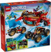 LEGO NINJAGO Land Bounty 71869 – 1,214 Pieces, 3-in-1 Ninja Vehicle
