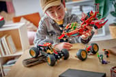 LEGO NINJAGO Land Bounty 71869 – 1,214 Pieces, 3-in-1 Ninja Vehicle