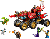 LEGO NINJAGO Land Bounty 71869 – 1,214 Pieces, 3-in-1 Ninja Vehicle