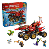 LEGO NINJAGO Land Bounty 71869 – 1,214 Pieces, 3-in-1 Ninja Vehicle