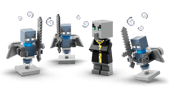 LEGO 21596 Evoker Village Attack – Minecraft Building Set,