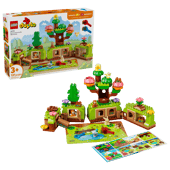 LEGO DUPLO 10480 Discovery Forest with Wild Animals – Nature & Animal Learning Building Set, 131 Pieces